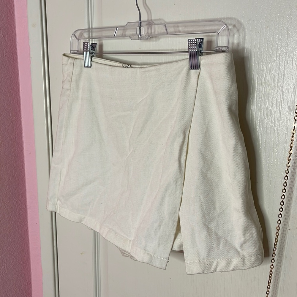 Shein White Skirt / Skort